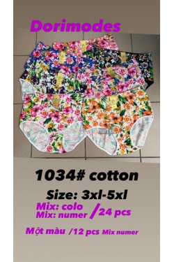 Majtki damskie (3XL-5XL) 1034