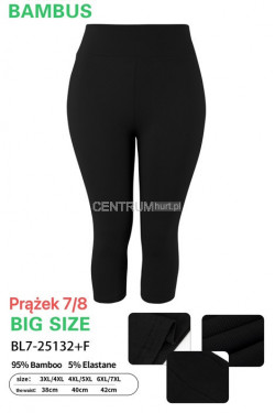 Leginsy damskie (3XL-7XL) BL7-25132+F