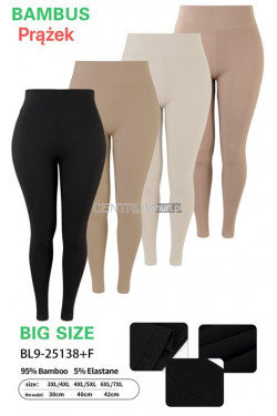 Leginsy damskie (3XL-7XL) BL9-25138+F