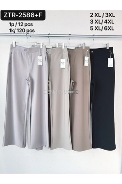 Spodnie damskie (2XL-6XL) ZTR-2586+F