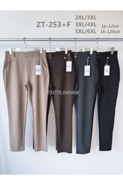 Spodnie damskie (2XL-6XL) ZT-253+F