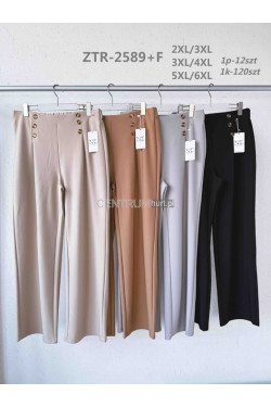 Spodnie damskie (2XL-6XL) ZTR-2589+F