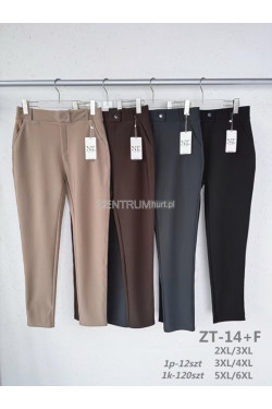 Spodnie damskie (2XL-6XL) ZT-14+F