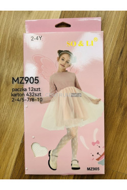 Rajstopy dziewczęce (2-10) MZ905