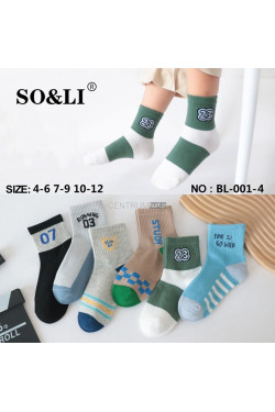 Skarpety dziecięce (4-12) BL-001-4