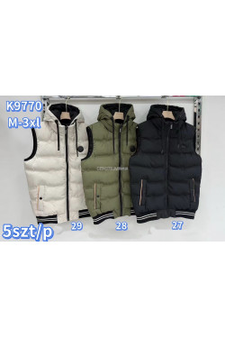 Kurtki kamizelki męskie (M-3XL) K9770