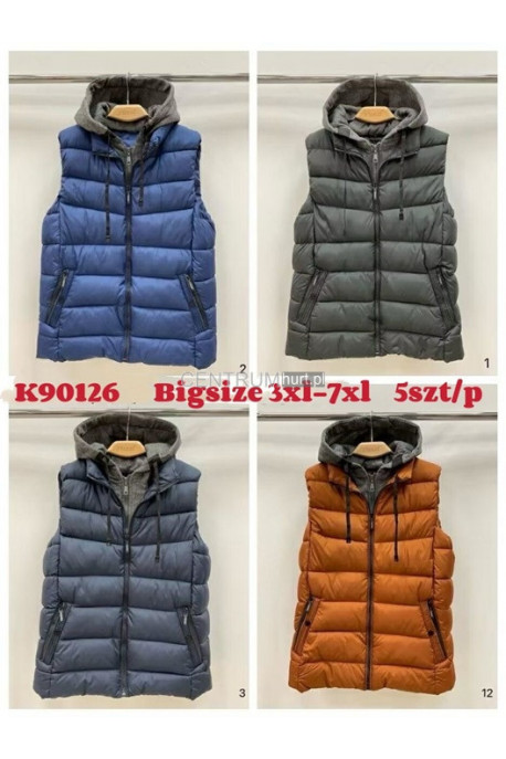 Kurtki kamizelki męskie (M-3XL) 2