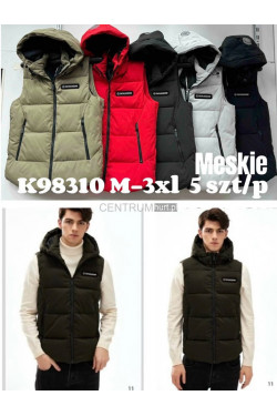 Kurtki kamizelki męskie (M-3XL) K98310