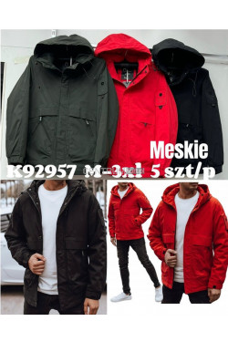 Kurtki męskie przejściowe (M-3XL) K92957