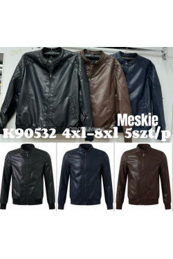 Kurtki skórzane męskie (4XL-8XL) K90532