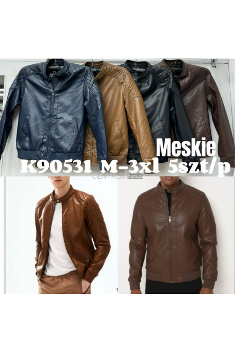 Kurtki skórzane męskie (M-3XL) 2