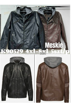 Kurtki skórzane męskie (4XL-8XL) K90529