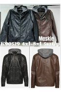 Kurtki skórzane męskie (M-3XL) 2