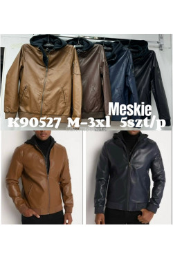 Kurtki skórzane męskie (M-3XL) K90527