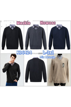 Sweter męski (L-3XL) K96424