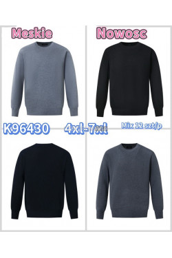Sweter męski (4XL-7XL) K96430