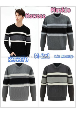 Sweter męski (M-2XL) K96370 PROMOCJA