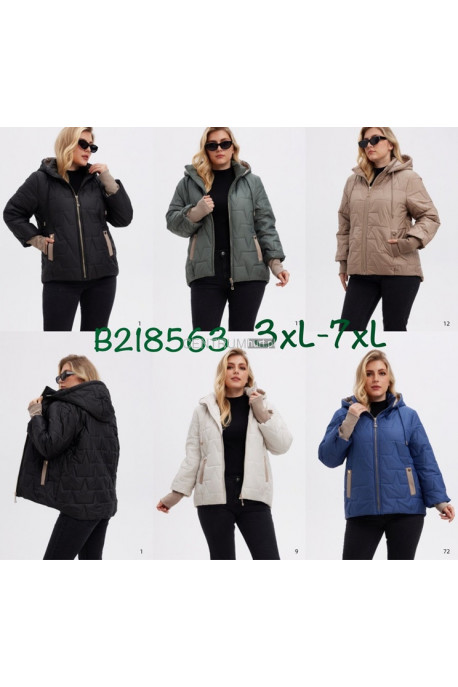 Kurtki damskie przejściowe (3XL-7XL) 1