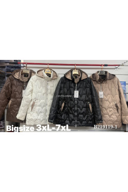 Kurtki damskie przejściowe (3XL-7XL) 9119-1