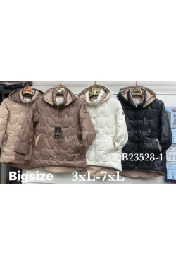Kurtki damskie przejściowe (3XL-7XL) 3528-1