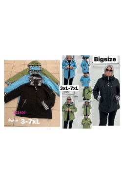 Kurtki damskie przejściowe (3XL-7XL) B21406