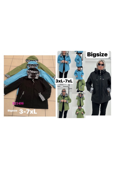 Kurtki damskie przejściowe (3XL-7XL) 1