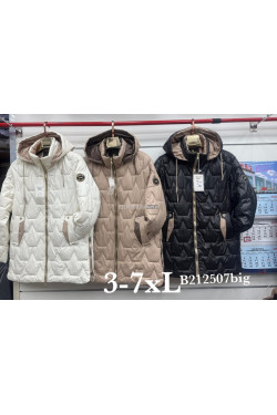 Kurtki damskie przejściowe (3XL-7XL) 2507BIG