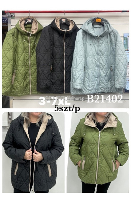Kurtki damskie przejściowe (3XL-7XL) 1