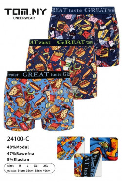 Bokserki męskie (M-2XL) 24100-C