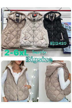 Kurtki kamizelki damskie (S-2XL) 1