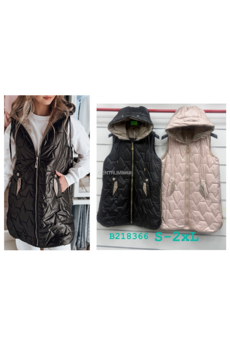 Kurtki kamizelki damskie (S-2XL) 1