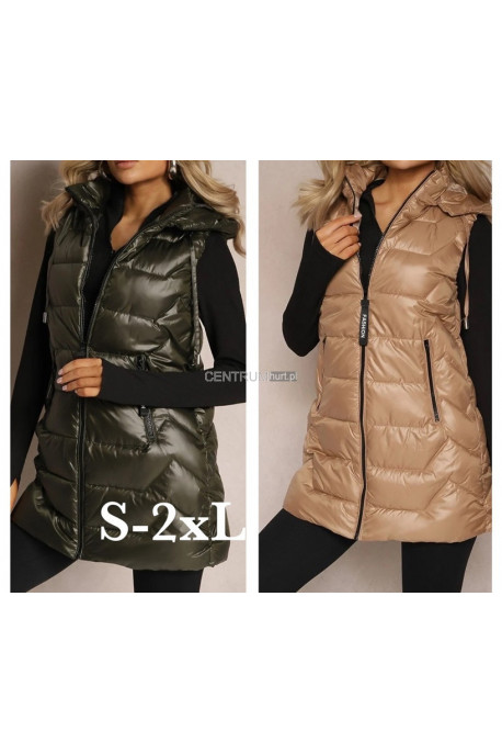 Kurtki kamizelki damskie (S-2XL) 2
