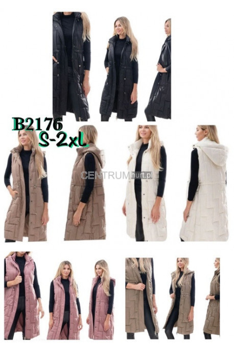 Kurtki kamizelki damskie (S-2XL) 3
