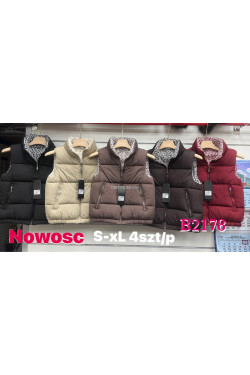 Kurtki kamizelki damskie (S-XL) B2178