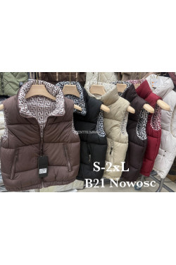 Kurtki kamizelki damskie (S-2XL) 7958