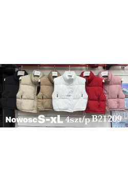 Kurtki kamizelki damskie (S-XL) B21209