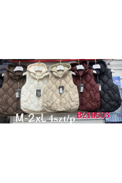 Kurtki kamizelki damskie (M-2XL) B210503