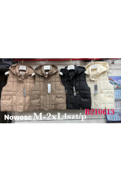 Kurtki kamizelki damskie (M-2XL) B210613