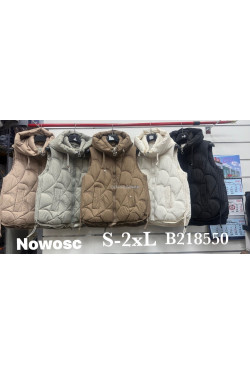 Kurtki kamizelki damskie (S-2XL) 8550