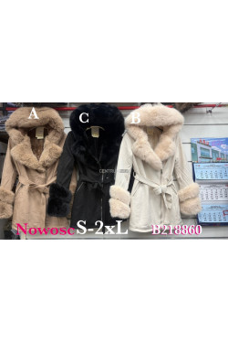 Kurtki damskie zimowe (S-2XL) 8860