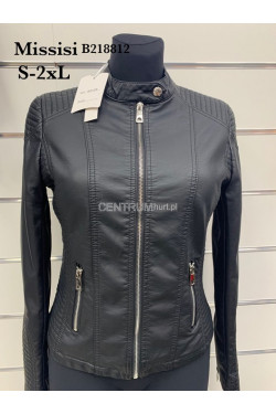 Kurtki skórzane damskie (S-2XL) 8812