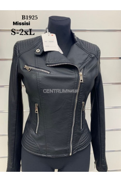 Kurtki skórzane damskie (S-2XL) B21925