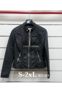 Kurtki skórzane damskie (S-2XL) B21293