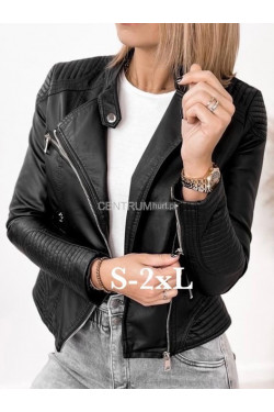 Kurtki skórzane damskie (S-2XL) 8113