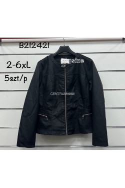 Kurtki skórzane damskie (2XL-6XL) 2421