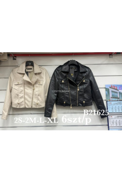 Kurtki skórzane damskie (S-XL) B21625