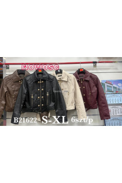 Kurtki skórzane damskie (S-XL) B21622