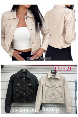 Kurtki skórzane damskie (S-XL) B21621