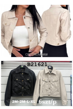 Kurtki skórzane damskie (S-XL) B21621