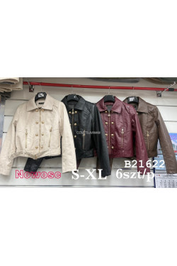 Kurtki skórzane damskie (S-XL) B21622